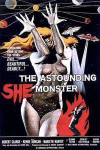 The Astounding She-Monster - Poster