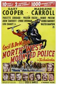 North West Mounted Police - Poster