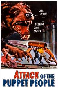 Attack of the Puppet People - Posters