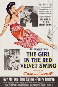 The Girl in the Red Velvet Swing - Poster