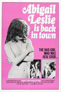 Abigail Leslie Is Back in Town - Posters