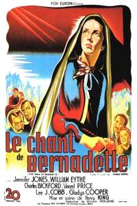 The Song of Bernadette - Poster