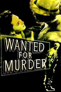 Wanted for Murder - Poster