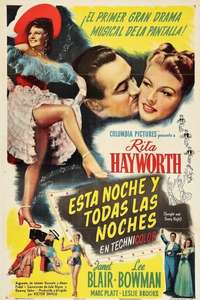 Tonight and Every Night - Poster
