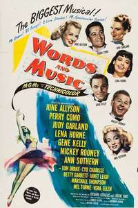 Words and Music - Poster