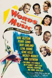 Words and Music - Poster