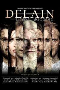 Delain - Danse Macabre live at TivoliVredenburg - Poster