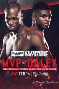 Bellator 216: MVP vs Daley - Poster