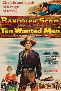 Ten Wanted Men - Poster