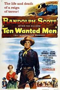 Ten Wanted Men - Poster