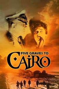 Five Graves to Cairo - Poster