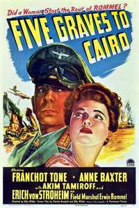 Five Graves to Cairo - Poster
