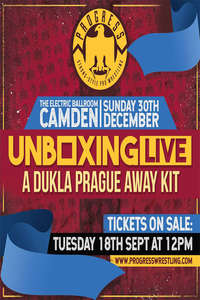 PROGRESS Chapter 82: Unboxing Live - A Dukla Prague Away Kit - Poster