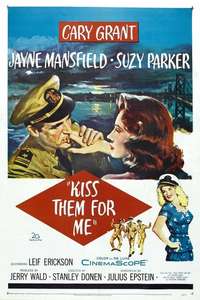 Kiss Them for Me - Poster