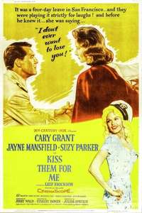 Kiss Them for Me - Poster