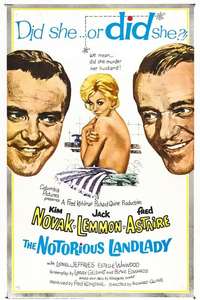 The Notorious Landlady - Poster