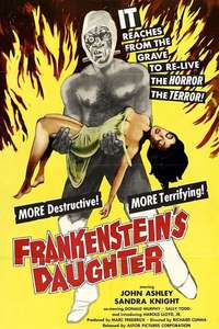 Frankenstein's Daughter - Poster