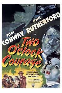Two O'Clock Courage - Poster