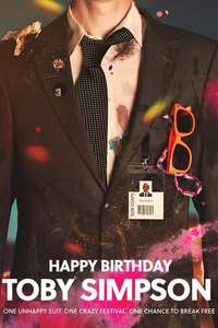 Happy Birthday  Toby Simpson - Poster