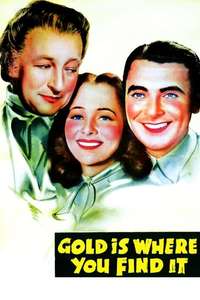 Gold Is Where You Find It - Posters