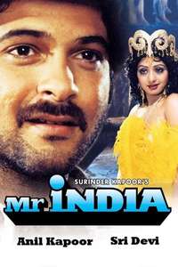 Mr. India - Poster