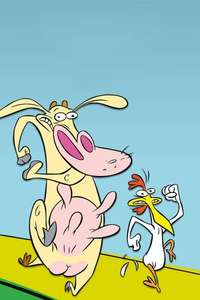 Cow and Chicken - Poster