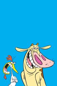 Cow and Chicken - Poster