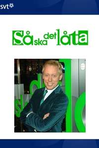 Så ska det låta - Poster
