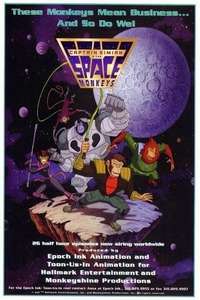 Captain Simian & the Space Monkeys - Poster