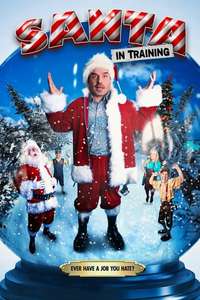 Santa In Training - Poster