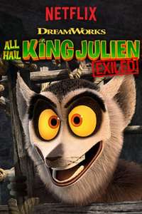 All Hail King Julien: Exiled - Poster