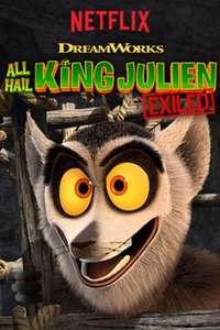 All Hail King Julien: Exiled - Poster
