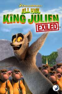 All Hail King Julien: Exiled - Poster