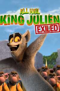 All Hail King Julien: Exiled - Poster