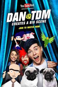 DanTDM Creates a Big Scene - Poster