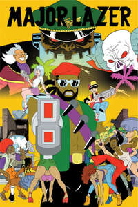 Major Lazer - Poster
