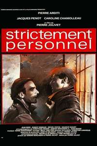 Strictement personnel - Poster