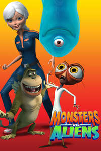 Monsters vs. Aliens - Poster