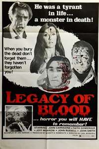 Blood Legacy - Poster