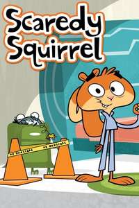 Scaredy Squirrel - Poster