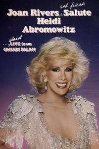 Joan Rivers and Friends Salute Heidi Abromowitz - Poster