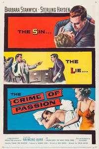 Crime of Passion - Poster