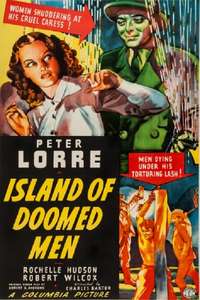 Island of Doomed Men - Poster