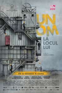 Um om la locul lui - Poster