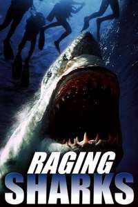 Raging Sharks - Poster