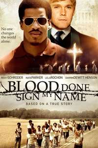 Blood Done Sign My Name - Poster