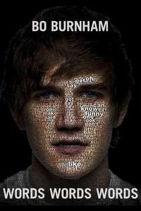 Bo Burnham: Words  Words  Words - Poster