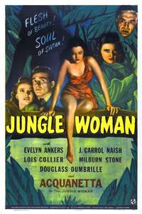 Jungle Woman - Posters