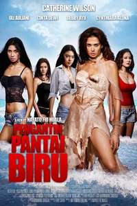 Pengantin Pantai Biru - Poster