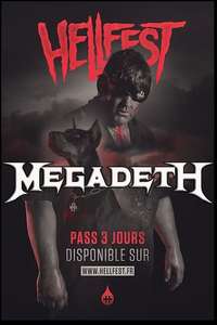 Megadeth: [2016] Hellfest - Poster